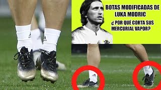 POR QUÉ MODRIC CORTA SUS NIKE MERCURIAL VAPOR 12? - BOTAS DE FÚTBOL  MODIFICADAS LUKA MODRIC - YouTube