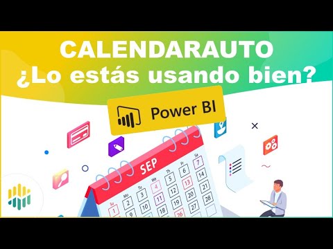 Crear una tabla de calendario en Power BI con DAX : CALENDARAUTO - YouTube