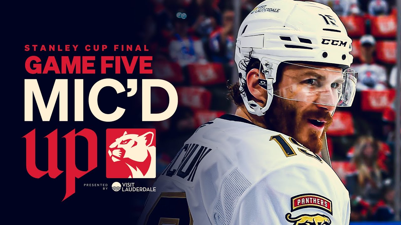 "OH MY GOD!" | Panthers at Oilers SCF Game 5 Mic'd Up