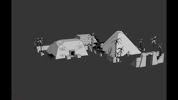 Modeling low poly pyramids 3ds max tutorial part-1