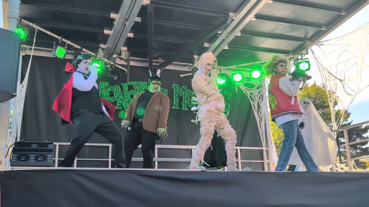 Monstres moches mon petit soda pop la Ronde Montréal 2025 Halloween Ribambelle et les courges 