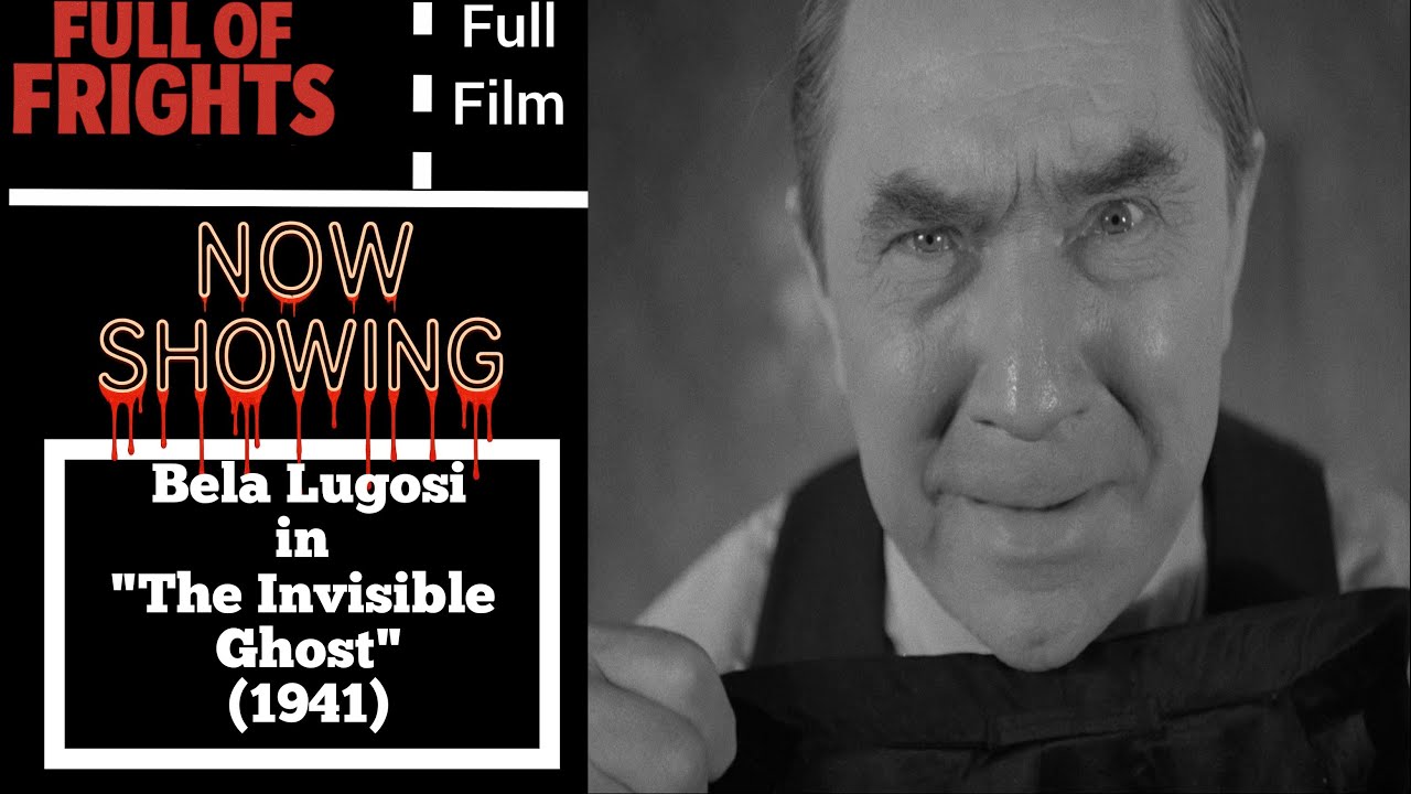 Bela Lugosi Joseph H. Lewis | Full Classic Horror Drama Mystery Movie | The Invisible Ghost (1941)