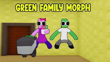 UPDATE - How To Find GREEN FAMILY MORPH in Find The Backrooms Morphs