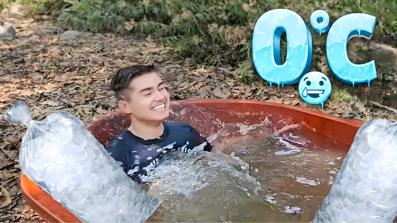 Tome un baño de HIELO... (ICE BATH CHALLENGE) 🥶