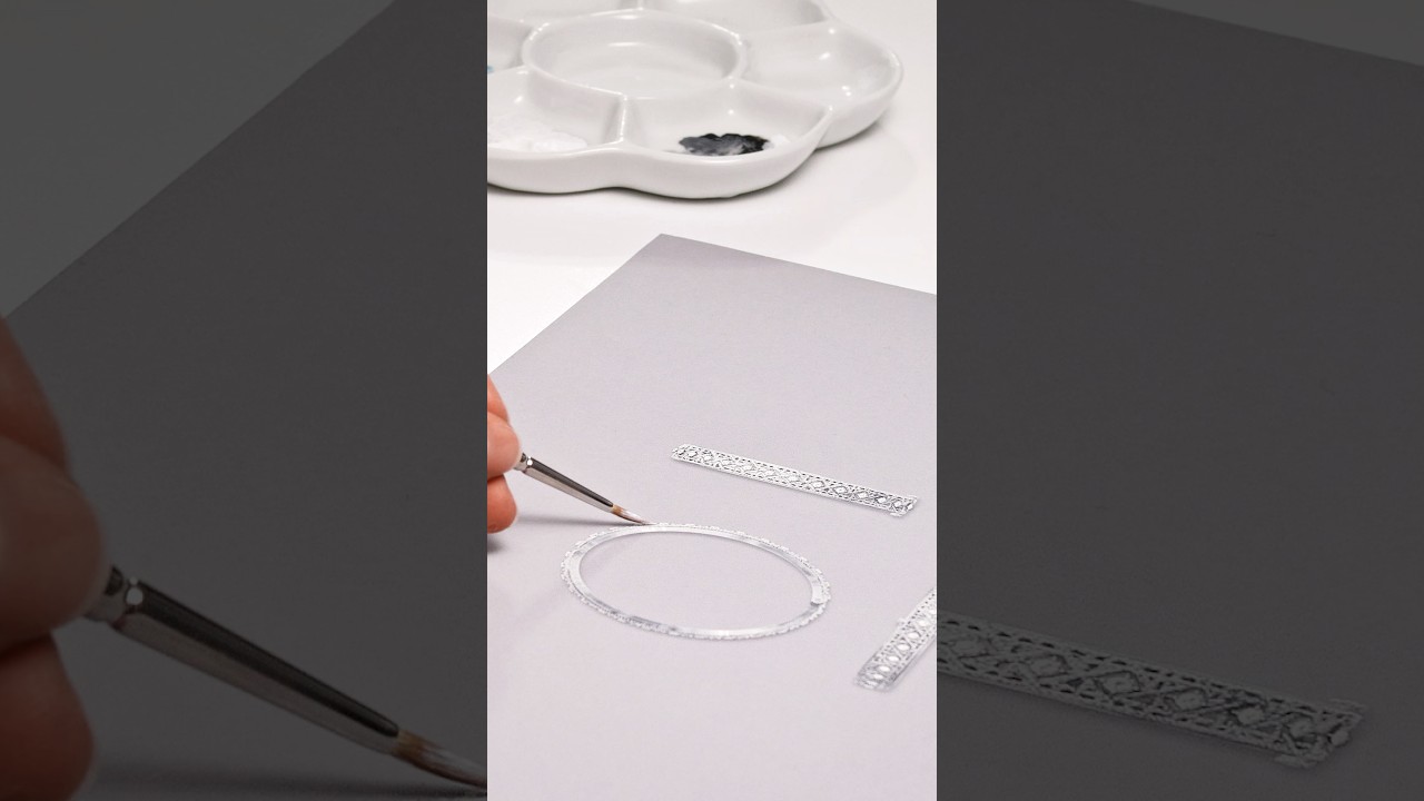 Crafting the My Dior White Gold Pavé Cuff 