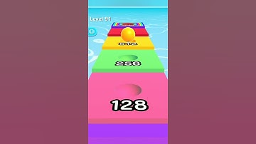 Ball Run 2048 ⚾⚽🎾 All Levels Gameplay Walkthrough (Android,ios) Level - 91 #shorts