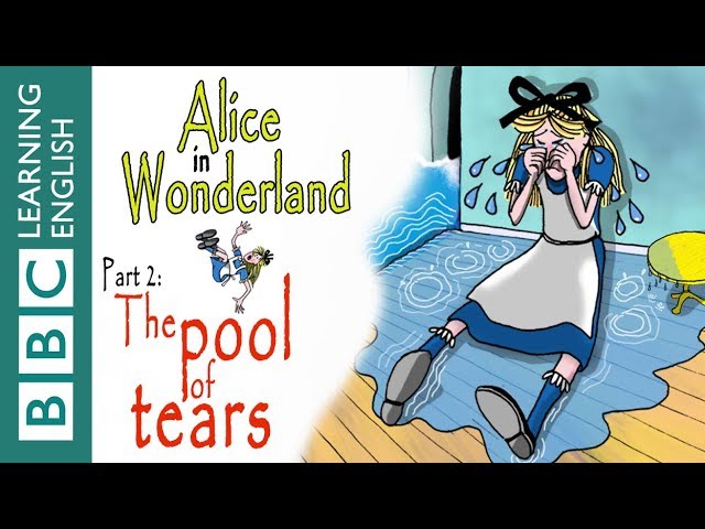 Алиса в стране чудес на а перевод Chapter 2 the Pool of tears. 8 myself