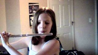 Marching steps on Flute