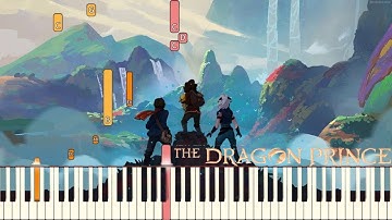 The Dragon Prince - Main Theme | Piano Tutorial (Synthesia)