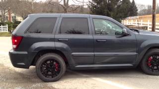 SRT8 Jeep Grand Cherokee Vortech Supercharged Launch Takeoff Burnout 656HP