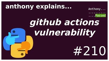 github actions vulnerability or "why bug bounties are a scam" (intermediate) anthony explains #210