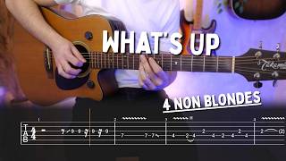 Celebrity What's Up - 4 Non Blondes | Acordes + Batida + Solo (intro) | Guitar Tab 🎸 Profile