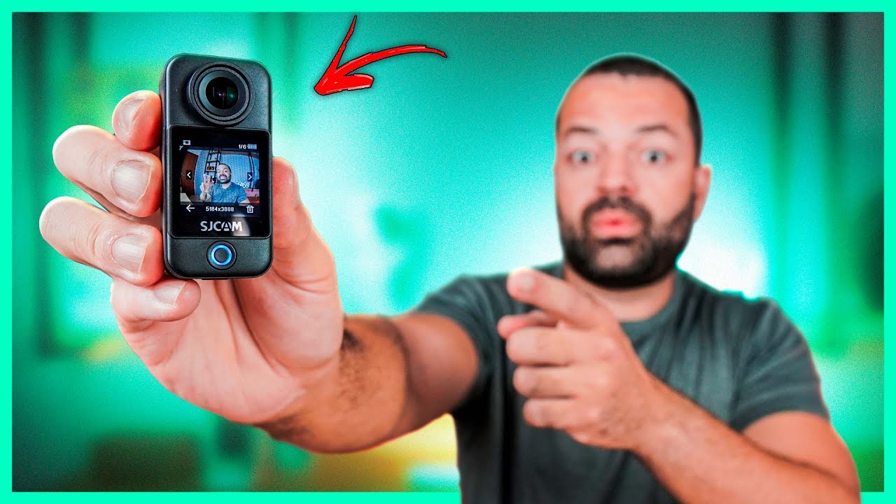 LANÇAMENTO MUNDIAL: MINI CÂMERA DE AÇÃO BOA E BARATA! Sjcam C300