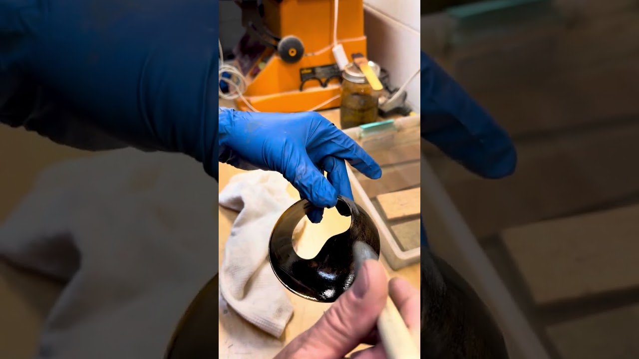 Unique Woodworking. Möbius Strip. Oil finishing, part 1