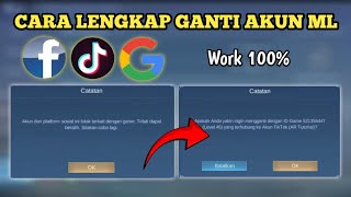 3 CARA GANTI AKUN MOBILE LEGENDS - CARA LENGKAP GANTI AKUN MOBILE LEGENDS