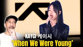 KAYCI - When We Were Young | NEXT MONSTER | ZuluModo REACTION