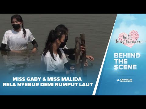 Miss Gaby & Miss Malida rela nyebur demi Rumput Laut! - Dibalik Hati Sang Bidadari