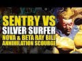 Sentry vs Silver Surfer Beta Ray Bill and Nova: Annihilation Scourge | Comics Explained