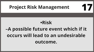 Project Controlling and Monitoring Prm704 Lecture 17
