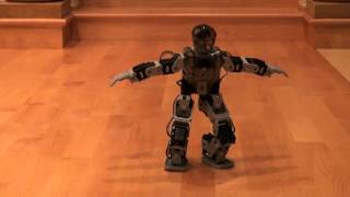 Bioloid Robot Play Tai Chi