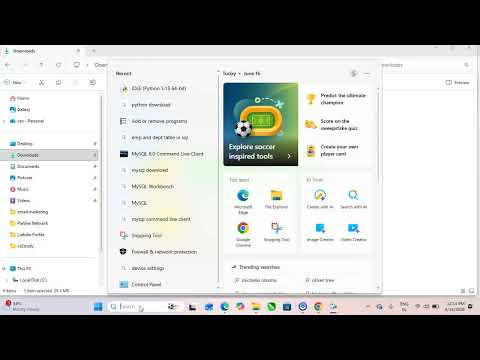 install python for advance connectivity