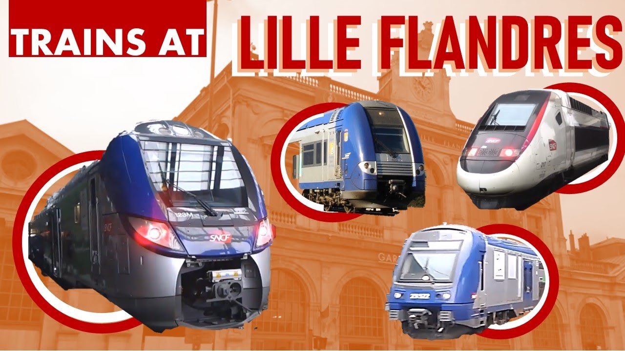 Lille Flandres: TGV & TER