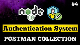 #4 - Postman Collection | Node JS Authentication System | JavaScript | TypeScript #coding
