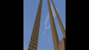 how high can you survive in minecraft? #shorts #minecraftshorts