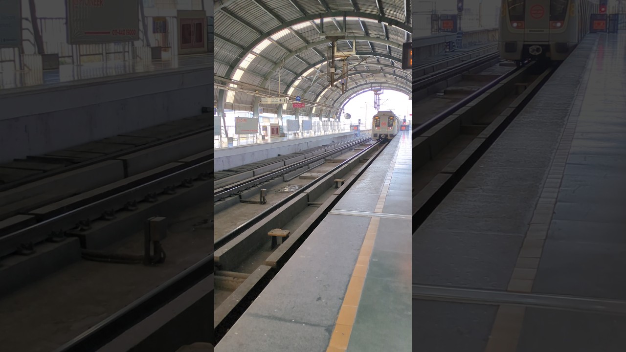 Delhi Metro Arrival 🚇 | Delhi Metro Station Travel Vlog | Complete Metro Ride Experience 2026