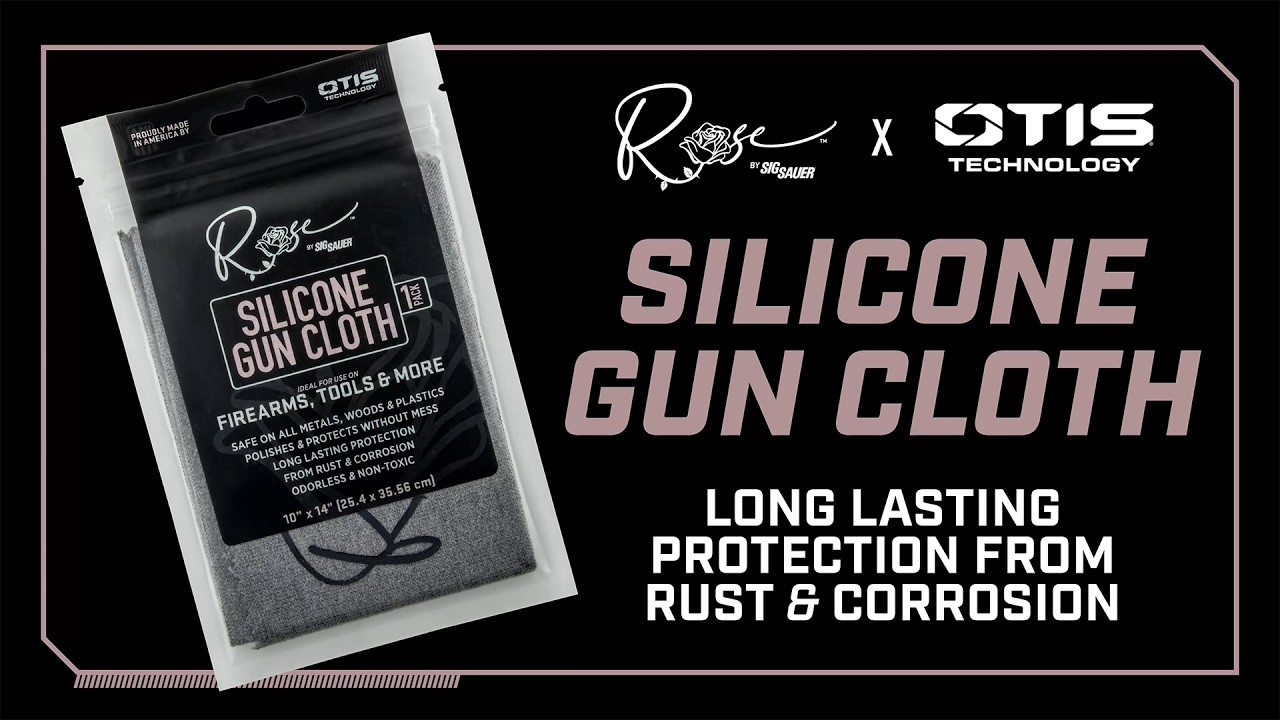Otis Technology | ROSE™ by Sig Sauer Silicone Gun Cloth | Made in