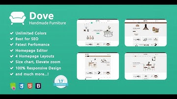Dove - Multipurpose Prestashop 1.7 Theme Demo Furniture | Themeforest Website Templates and Themes