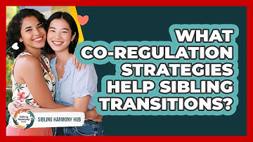 What Co-regulation Strategies Help Sibling Transitions? - Sibling Harmony Hub