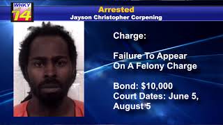 Arrests Made In Various Cases In Caldwell County