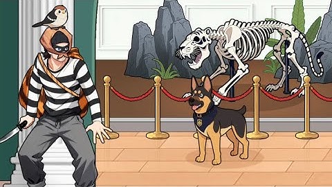 hersenpuzzel 2 logische wending niveau 82 Help de dief obstakels te overwinnen en het einde van d...