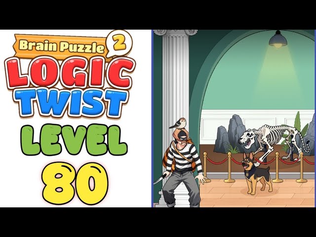 brain puzzle 2 logic twist level 80 Museum Heist Walkthrough - YouTube