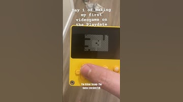 Making my First Video Game on the Playdate with Pulp: Day 1 #gamedev