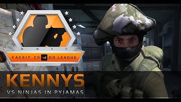 KennyS Crazy triple kill vs NIP (FACEIT League)