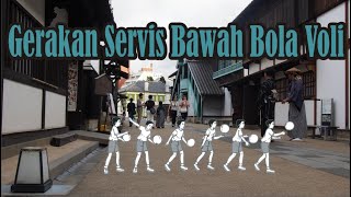 Cara Melakukan Servis Bawah Dalam Bola Voli | Sport05