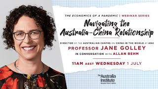 Full Navigating the Australia-China Relationship | Jane Golley News