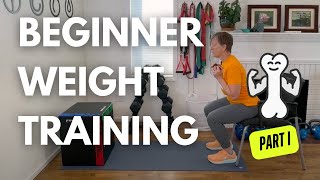 Beginner Weight Training for Stronger Bones