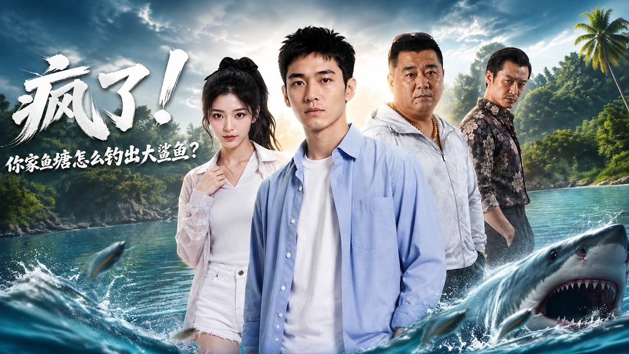 【高清全集】《疯了！你家鱼塘怎么钓出大鲨鱼？》 #逆袭 #爱情 #甜宠 #反转 #热门短剧 #drama #爽剧 #電影 #精彩影视 #AI短剧