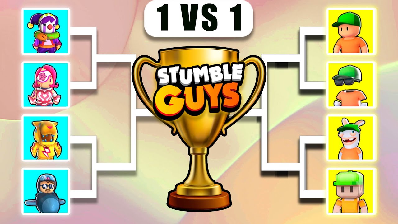 0.64 NEW SKINS vs MR. STUMBLES Skins Tournament in Stumble Guys🔥