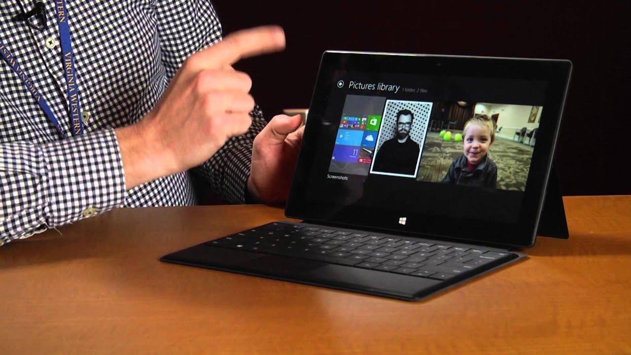 How To Take A Screenshot On The Microsoft Surface! YouTube