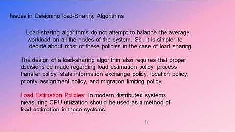 yt1s com   25 BSc  36  Distributed Systems  Unit 4  Load Sharing Approach 360p