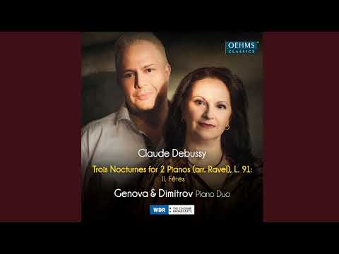 🎹Debussy: "Trois Nocturnes: II. Fête" (versión para dos pianos).
