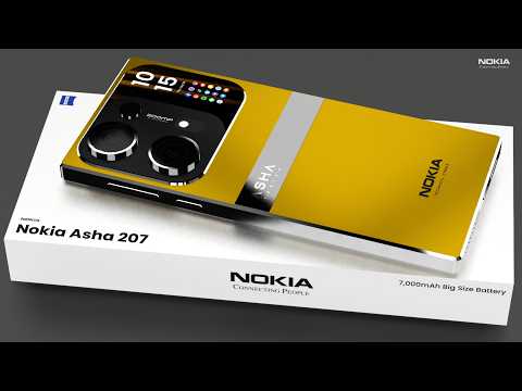 Nokia Asha 207 ⚡ 200MP Camera, Snapdragon 8 Elite Gen5, 7000mAh Battery, 512GB ROM/Nokia Asha 207 5G