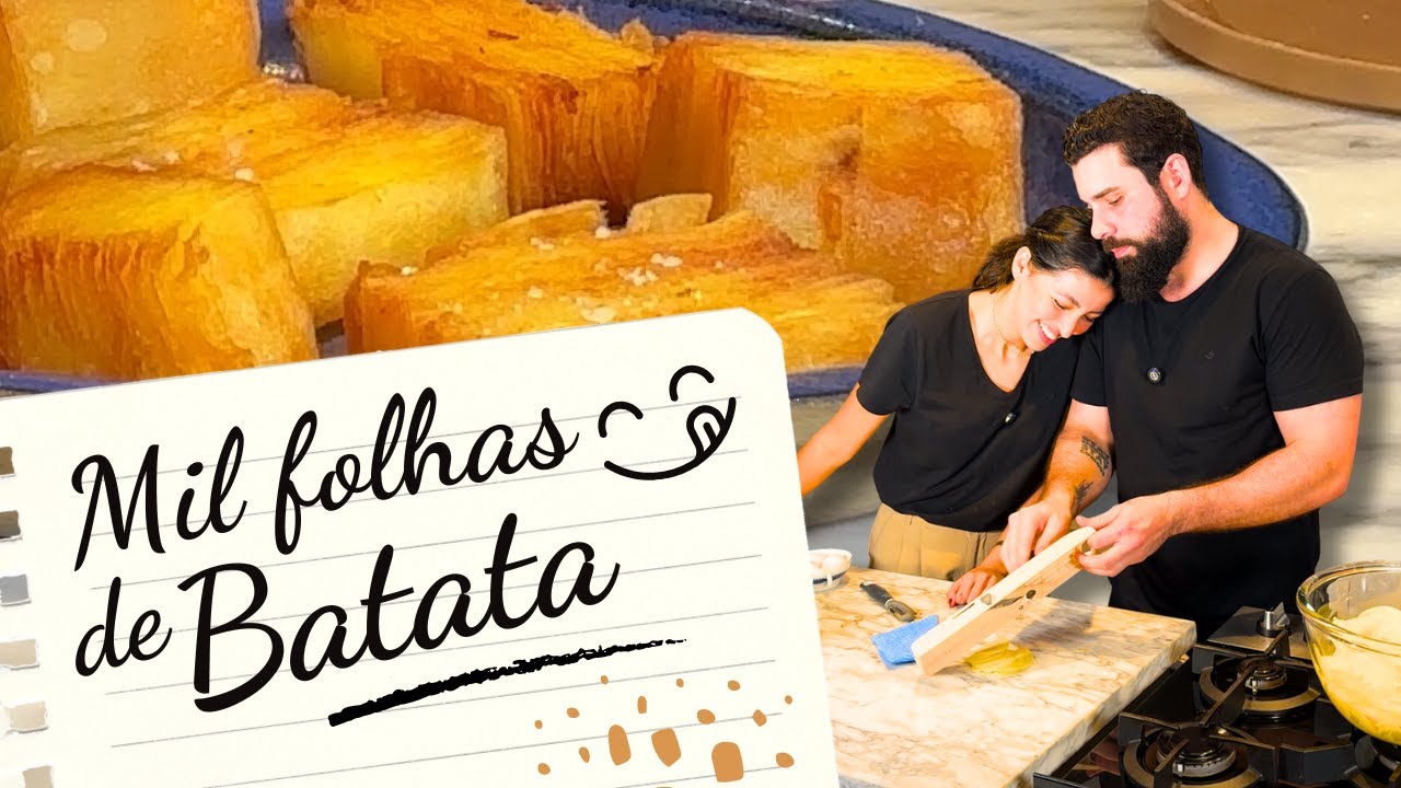 Desafio na cozinha! Mil folhas de batata