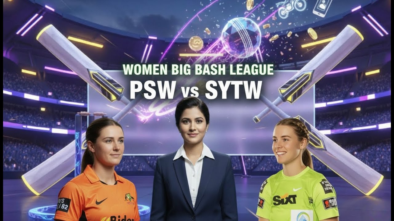 SYTW vs PS-W | Pitch Report + Player Stats + Dream11 Team | WBBL 2025 Match Preview