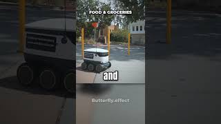 Delivery Robots Caused a Traffic Jam