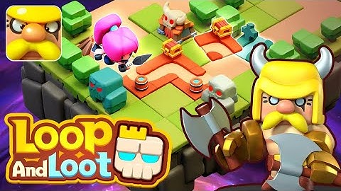 Loop & Loot : Merge RPG - Gameplay Trailer (Android)
